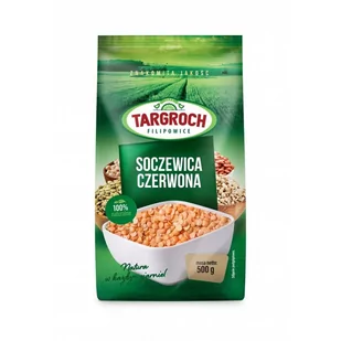 Targroch TAR-GROCH-FIL sp. j. Soczewica czerwona ziarno 500g - Ziarna i nasiona roślin strączkowych - miniaturka - grafika 1