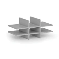 Inne meble biurowe - Nika PRIMO GRAY, 762 x 378 x 320 mm, szary - miniaturka - grafika 1