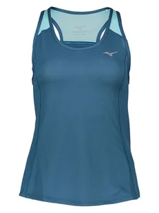 Mizuno Top funkcyjny "DryAeroFlow" w kolorze niebieskim - Koszulki i topy damskie - miniaturka - grafika 1