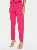 Spodnie sportowe damskie - Guess Spodnie materiałowe W4YB52 WFWX2 Różowy Regular Fit - miniaturka - grafika 1