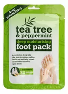 Pielęgnacja stóp - Xpel Xpel Tea Tree Tea Tree & Peppermint Deep Moisturising Foot Pack krem do stóp 1 szt dla kobiet 68889 - miniaturka - grafika 1