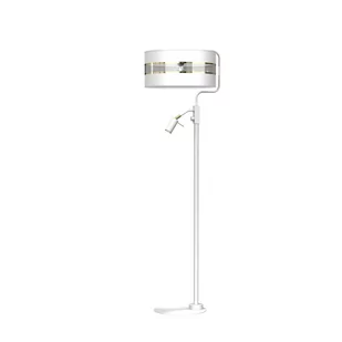 Milagro Lampa Podłogowa ULTIMO WHITE 1xE27 + 1xmini GU10 MLP7355 - Lampy stojące - miniaturka - grafika 1