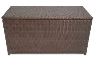 Brązowa prostokątna skrzynia ogrodowa z rattanu K2-H69 - Skrzynie ogrodowe Brązowa prostokątna skrzynia ogrodowa z rattanu K2-H69 - Skrzynie ogrodowe - miniaturka - grafika 1