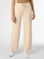 Spodnie sportowe damskie - Calvin Klein - Damskie spodnie dresowe, beżowy - miniaturka - grafika 1