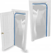 Akcesoria do urządzeń pomiarowych - Dedra Kurtyna przeciwpyłowa 120x220cm, zamek błyskawiczny - miniaturka - grafika 1