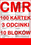 Druki akcydensowe - CMR List Przewozowy 100 kartek - 3 odcinki - 33 komplety - 10 szt. - miniaturka - grafika 1