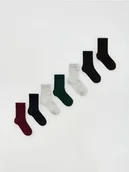 Skarpetki dla dzieci - Reserved - Skarpetki 7 pack - ciemnoszary - miniaturka - grafika 1