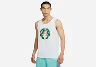 Koszulki męskie - Nike Air Jordan Sport Dna Hbr Tank White - miniaturka - grafika 1