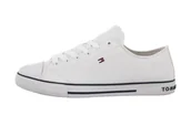 Buty dla dziewczynek - Buty dziecięce Tommy Hilfiger Low Cut Lace-Up Sneaker trampki-33 - miniaturka - grafika 1