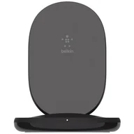 Ładowarki do telefonów - Belkin Ładowarka z podstawą 15W Wireless Charging Stand Czarna WIB002vfBK - miniaturka - grafika 1