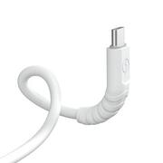 Kable USB - Dudao kabel, przewód USB Typ C - USB Typ C 6A 100W PD biały TGL3C - miniaturka - grafika 1