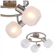 Lampy sufitowe - Globo Lighting KABU reflektor Biały 3-punktowe Obszar wewnętrzny KABU Czas dostawy od 6-10 dni roboczych 54302-3 - miniaturka - grafika 1