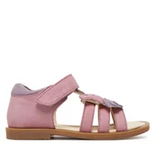 Buty dla dziewczynek - Sandały Lasocki Kids HAPPY CI12-2644-11 Fioletowy - miniaturka - grafika 1