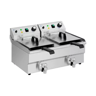 Royal Catering Frytownica 2 x 11 l 230 V RCPSF 18ETH - Frytownice gastronomiczne - miniaturka - grafika 1