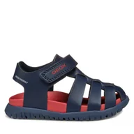 Buty dla chłopców - Sandały Geox B Sandal Fusbetto B556AA 000BC C4002 Granatowy - miniaturka - grafika 1