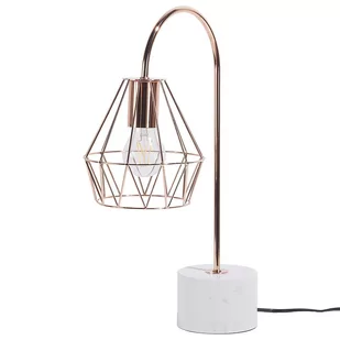 Beliani Lampa stołowa miedziana MOONI średnia - Lampy stojące - miniaturka - grafika 1
