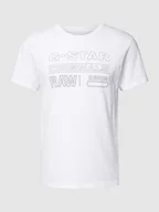 Koszulki męskie - T-shirt z nadrukiem z logo - miniaturka - grafika 1