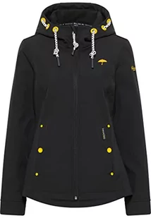 Schmuddelwedda Damska kurtka softshell 34319232, czarna XL - Kurtki damskie - miniaturka - grafika 1