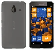 Etui i futerały do telefonów - mumbi etui kompatybilne z Microsoft Lumia 640 XL etui na telefon komórkowy, przezroczyste czarne - miniaturka - grafika 1