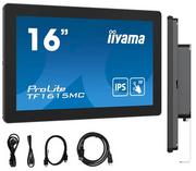 Monitory reklamowe i wyświetlacze - Monitor dotykowy 16" do zabudowy iiyama ProLite TF1615MC-B1 FHD IPS /VGA HDMI DP/ IP65 - miniaturka - grafika 1