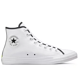 Trampki męskie - Buty Converse Chuck Taylor All Star Logo Collage A02795C - białe - grafika 1