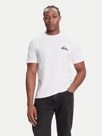 Koszulki męskie - Quiksilver T-Shirt EQYZT08181 Biały Regular Fit - miniaturka - grafika 1