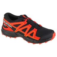 Buty dla dziewczynek - Buty Salomon Speedcross Cswp Jr 471234 czerwone - miniaturka - grafika 1