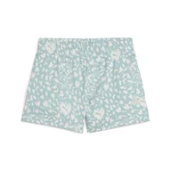 Odzież sportowa dziecięca - Młodzieżowe szorty Flaming Love z wysokim stanem PUMA Modern Mint Green - miniaturka - grafika 1