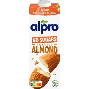 Napój z Migdałów Prażonych bez dodatku cukru 1L - Alpro - Napoje roślinne - miniaturka - grafika 1