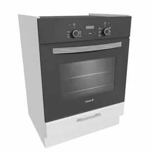 Szafka Dolna Pod Zabudowę Piekarnika Alto 60X82 Cm Mdf Biały Połysk - Szafki kuchenne - miniaturka - grafika 1
