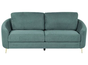 Sofa 3-osobowa zielona TROSA - Sofy i kanapy - miniaturka - grafika 1