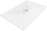 Brodziki prysznicowe - Mexen Toro brodzik prostokątny SMC 120 x 80 cm, biały, maskownica biała - 43108012-W - miniaturka - grafika 1