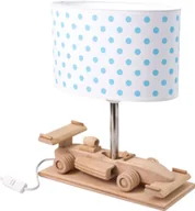 Lampy stojące - Biało-niebieska lampka nocna dziecięca auto - 5X S191 B7-Z47 - miniaturka - grafika 1