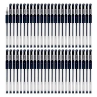 Długopisy - OFFICER PRODUCTS Długopis żelowy, 50 sztuk (opakowanie 50 szt.) / atrament żelowy/czarny/średnica kulki: 0,5 mm/długopisy żelowe/wodoodporne i nieblaknące tusze/gumowy uchwyt - miniaturka - grafika 1