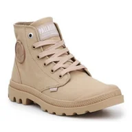 Trampki damskie - Buty Palladium Pampa Hi Mono 73089-271 beżowy - miniaturka - grafika 1