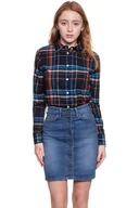 Koszule damskie - Wrangler, Koszula damska, Ls Shirt Glow Orange W5241Or48, rozmiar XS - miniaturka - grafika 1