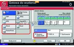 Kyocera Scan Extension Kit - OCR Licencja bezterminowa skanowania z rozpoznawaniem tekstu dla urządzeń Kyocera HyPAS - Dodatki do drukarek i skanerów - miniaturka - grafika 1