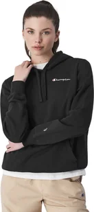 Champion Bluza damska Champion Hooded czarna 117530 KK001 L - Bluzy damskie - miniaturka - grafika 1