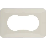 Wideodomofony - LEXMAN Osłona włącznika PODWÓJNA KREMOWA - miniaturka - grafika 1