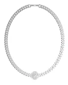 Naszyjniki - Biżuteria GUESS JUMN03007JWST. Naszyjnik, Kolor szary. Kobieta. - miniaturka - grafika 1