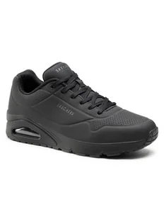 SKECHERS Sneakersy Uno-Stand On Air 52458/BBK Czarny - Sneakersy damskie - miniaturka - grafika 1