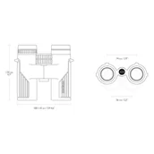Lornetki - Lornetka Hawke Frontier HD X 10x32 szara - miniaturka - grafika 1