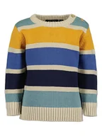 Bluzy i sweterki niemowlęce - Blue Seven Sweter w kolorze niebiesko-beżowo-żółtym - miniaturka - grafika 1