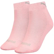 Skarpetki i podkolanówki sportowe - Skarpety damskie Puma QUARTER 2-PACK różowe 90795604 - miniaturka - grafika 1