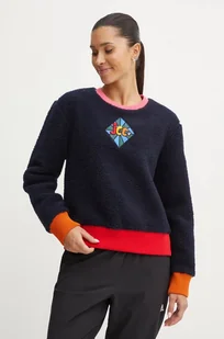 Rossignol bluza sportowa Lumy x JCC kolor granatowy wzorzysta RLNWL22 - Bluzy damskie - miniaturka - grafika 1