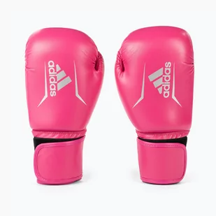Rękawice bokserskie adidas Speed 50 różowe ADISBG50 - Rękawice bokserskie - miniaturka - grafika 1