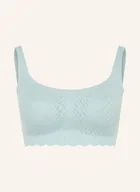 Biustonosze - Sloggi Biustonosz Bustier Zero Feel Bliss blau - miniaturka - grafika 1