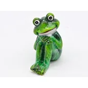 Pozostałe ozdoby ogrodowe - Żaba ceramika 9 cm - miniaturka - grafika 1