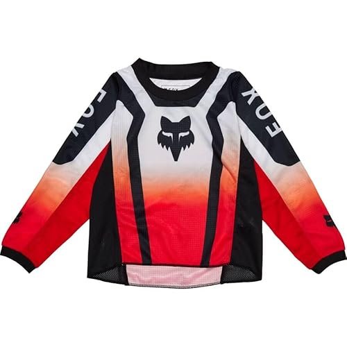 FOX BLUZA DZIECI 180 LEAN FLUORESCENT CZERWONY KM