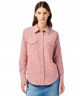 Koszule damskie - Koszula Wrangler WESTERN SHIRT 112362534 Nantucket XS - miniaturka - grafika 1